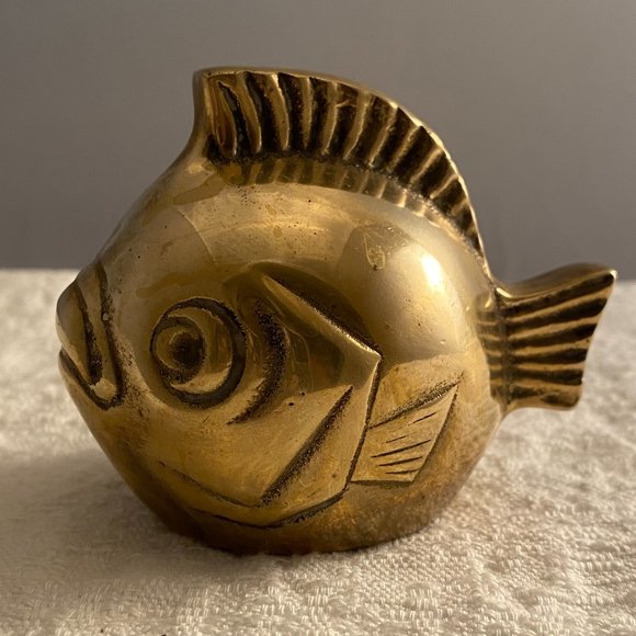 Brass Bubble Fish
